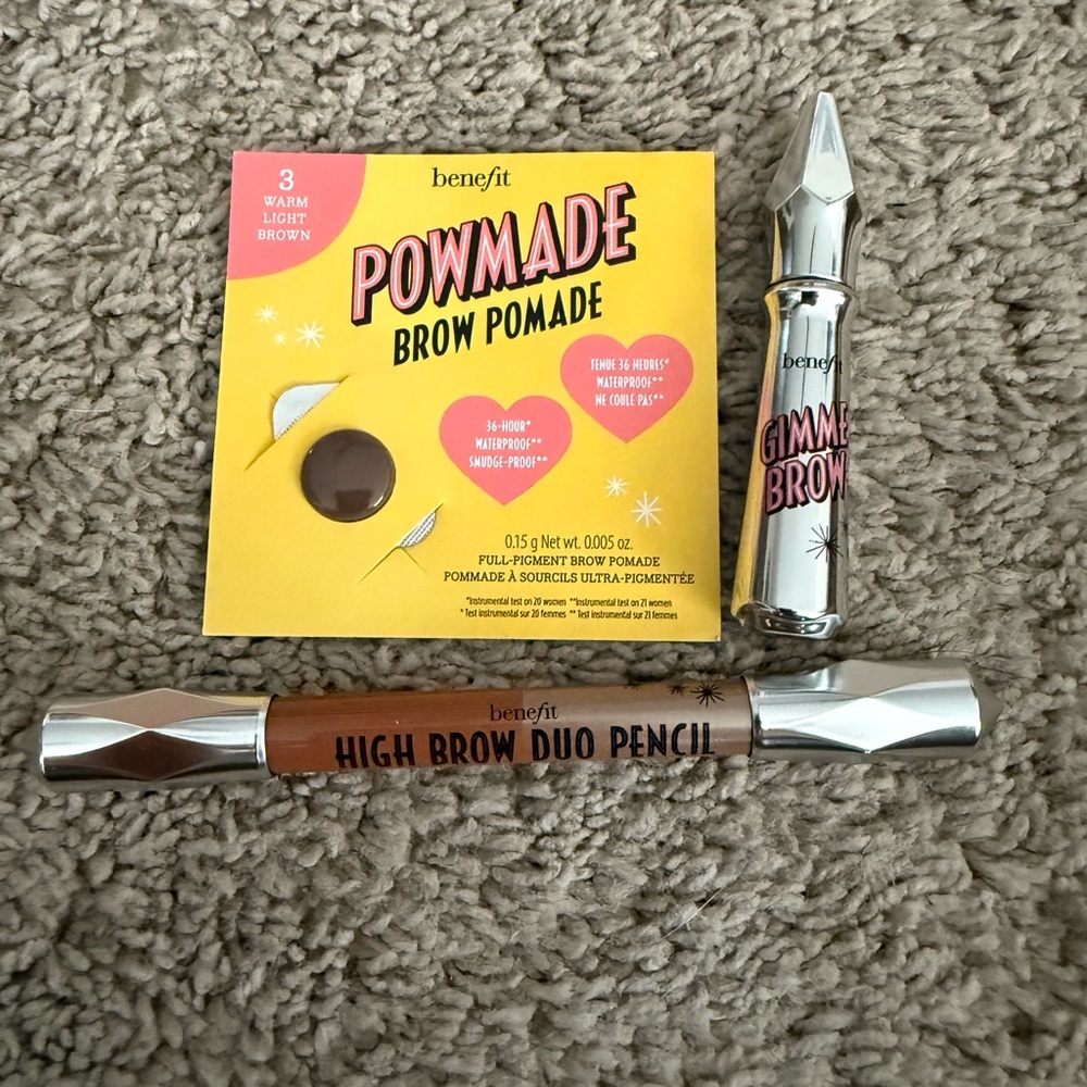 Benefit Brow Pomade and Duo Pencil Set - Warm Brown
